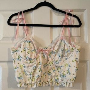 Floral Crop Top
